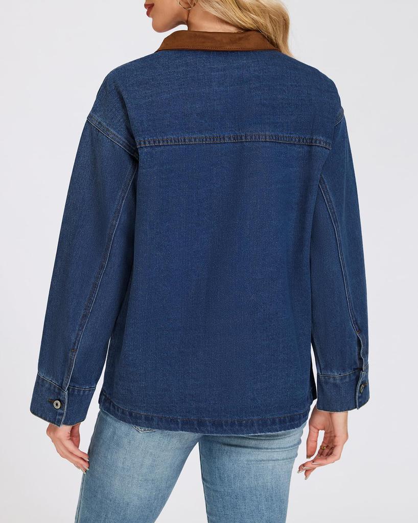 Vielseitige Patchwork-Denimjacke für Damen, Frühjahr/Herbst 2026