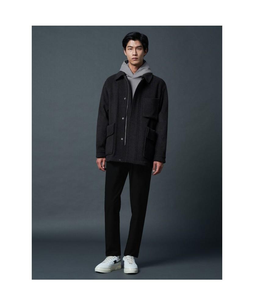 Shift.G Wool Blended Overfit Safari Ash