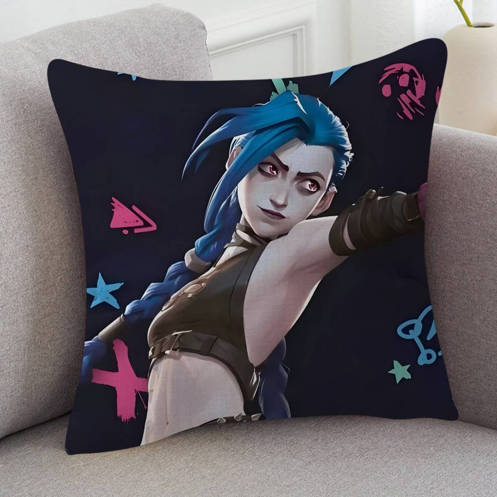 Anime Arcane Cushion Cover Inches Farmhouse Decor Home Throw Pillow Covers For Couch Decorations