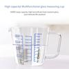 Borosilicate Glass Measuring Cup Clear Scale Transparent Mug Espresso Coffee Juice Single-mouthed Drinkware Cup