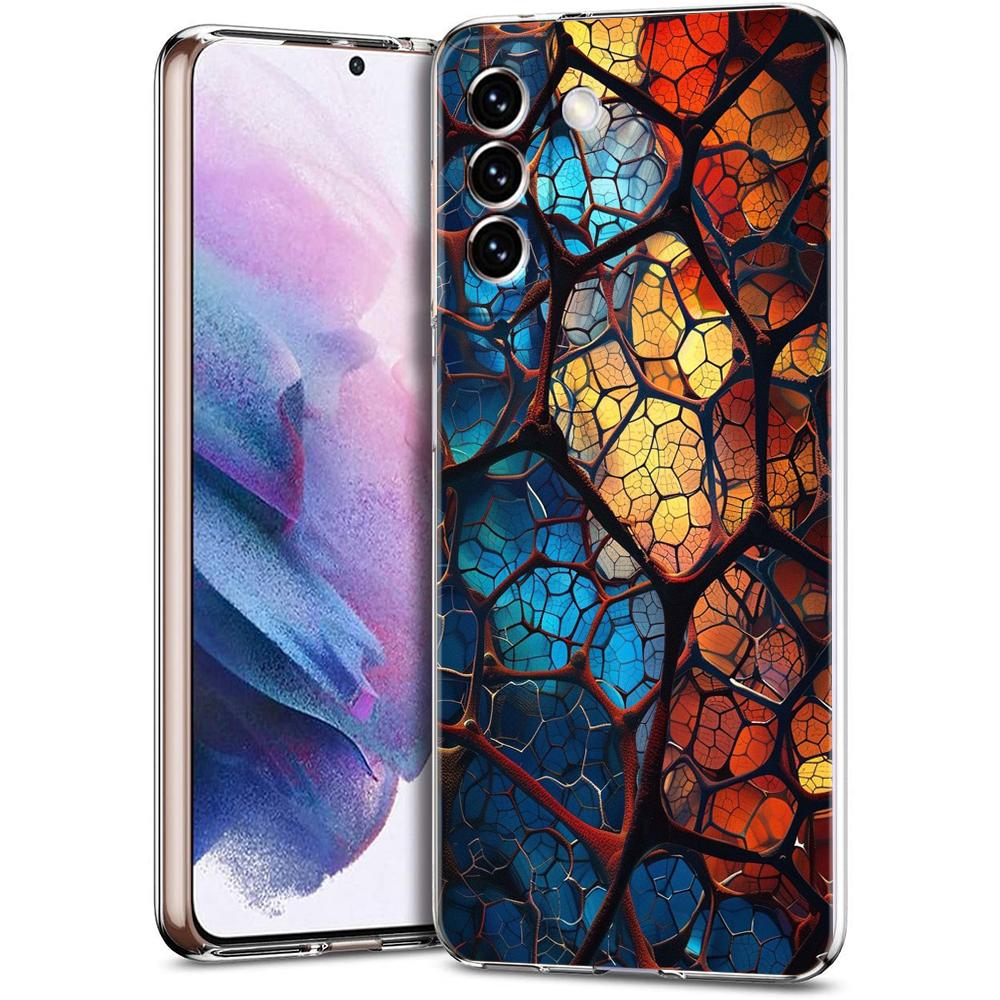 

Painting Marble Phone Case for Samsung Galaxy S23 S20 FE S22 S21 Ultra M21 M22 M32 S10 S10E S9 S8 Plus 5G Transparent Shell Bags Samsung S21 Ultra