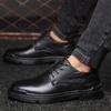 Fashion Split Leather Safety Shoes Men Steel Toe Sneaker Black Work Boots Kitchen Bussiness Safety Boots Industrial Work Shoes Man Boots