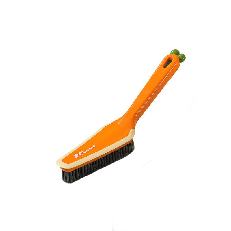 

4-в-1 многоцелевая щетка для чистки ванной комнаты, кухни, щетка для чистки стен, трещин и полов в доме оранжевый