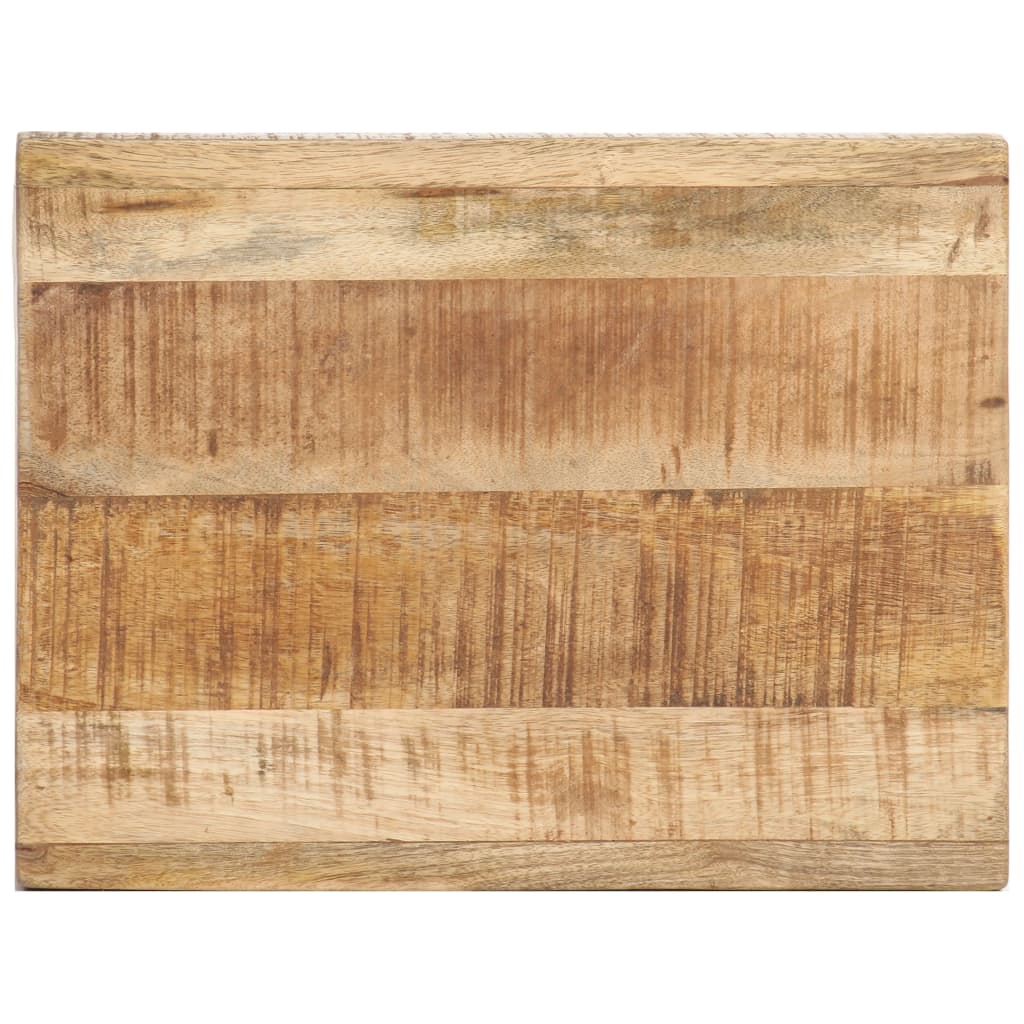 Side Table 40 X 30 X 50 Cm Rough Solid Mango Wood