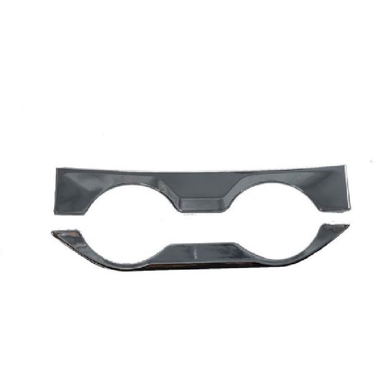 Chrome Style Rear Drinking Glass Frame Cover Trim For Dodge Ram 1500 2018-2022