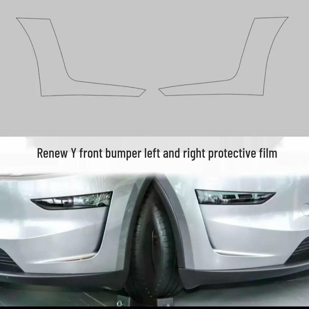 Tesla Model Y/YL Vent & Bumper Protector TPU Film Set