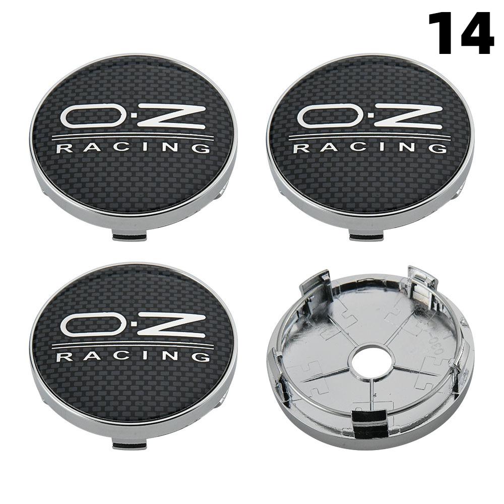 1 Set/4 Stück 58MM/60MM/63MM/65MM Kappe Für Felgen OZ Logo Radnabendeckel Sportwagen Radabdeckung Radkappen