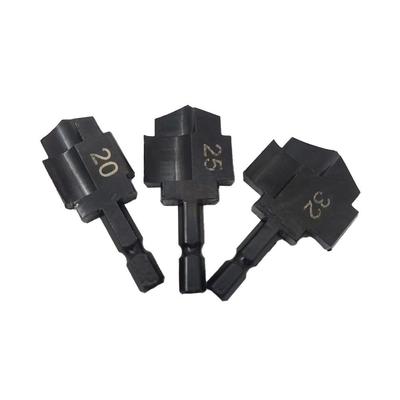 Hexagon Shank Water Pipe Tool PPR Lifting Stepped Drill Bit Easy To Disassemble