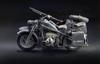 PLATZ Italeri WW2 German Zundapp KS750 Sidecar Plastic Model IT7406 1/9