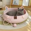 Cotton Rope Woven Cat Nest Handmade Cat Scratch Floor Cat Scratch Board Mat  for Cats and Dogs