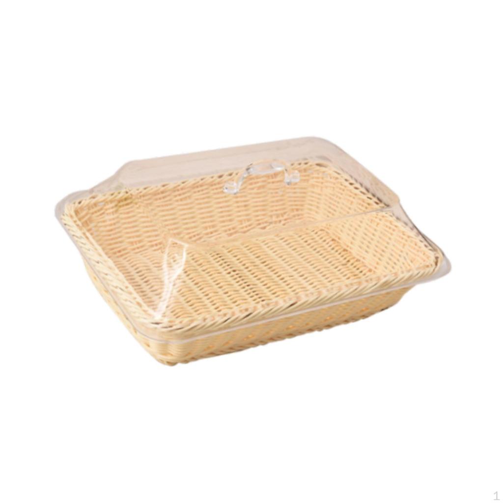 Artificial Basket for Food And Vegetables with Lid