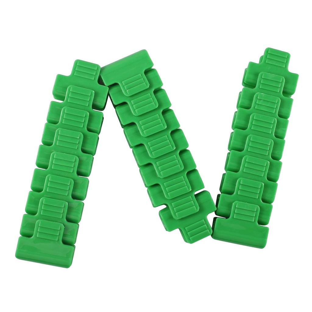 24pcs Greenhouse Clamps Easy Installation Securely Shading Net Rod Clip for 11mm Stakes Pipes