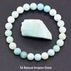Jingde Jewelry Natural Agate Bracelet: Single-Loop Crystal Stone for Men and Women