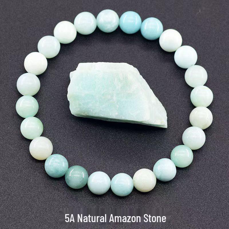 Jingde Jewelry Natural Agate Bracelet: Single-Loop Crystal Stone for Men and Women