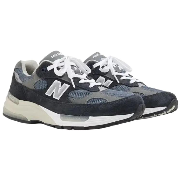 New Balance 992 Made In USA Navy Unisex Sneakers Blue U992NY