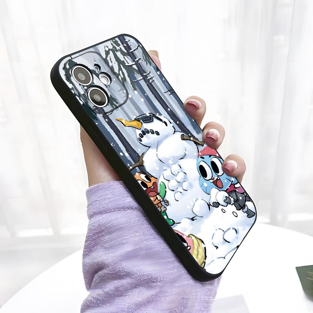 G-Gumball And Darwin Phone Case For IPhone 17 Pro Max 15 Pro 16 14 Plus 12 13 Mini 11 Pro Shockproof Soft Cover