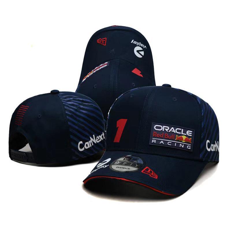 Red Bull Racing F1 Team Baseball Cap Max Verstappen #1 Embroidered Adjustable Hat