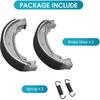 Rear Brake Shoes For Honda Recon 250 TRX250EX TRX250X TRX250 1997-, 06430-HM8-A10 06430-HM8-A00