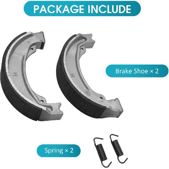 Rear Brake Shoes For Honda Recon 250 TRX250EX TRX250X TRX250 1997-, 06430-HM8-A10 06430-HM8-A00