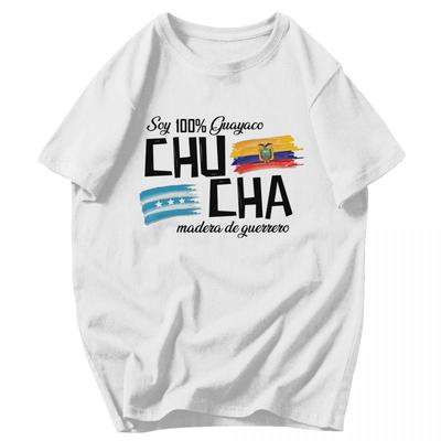 Men T Shirt Ecuador Phrase Summer Y2K Graphic Short Sleeve Unisex Tops T Shirts