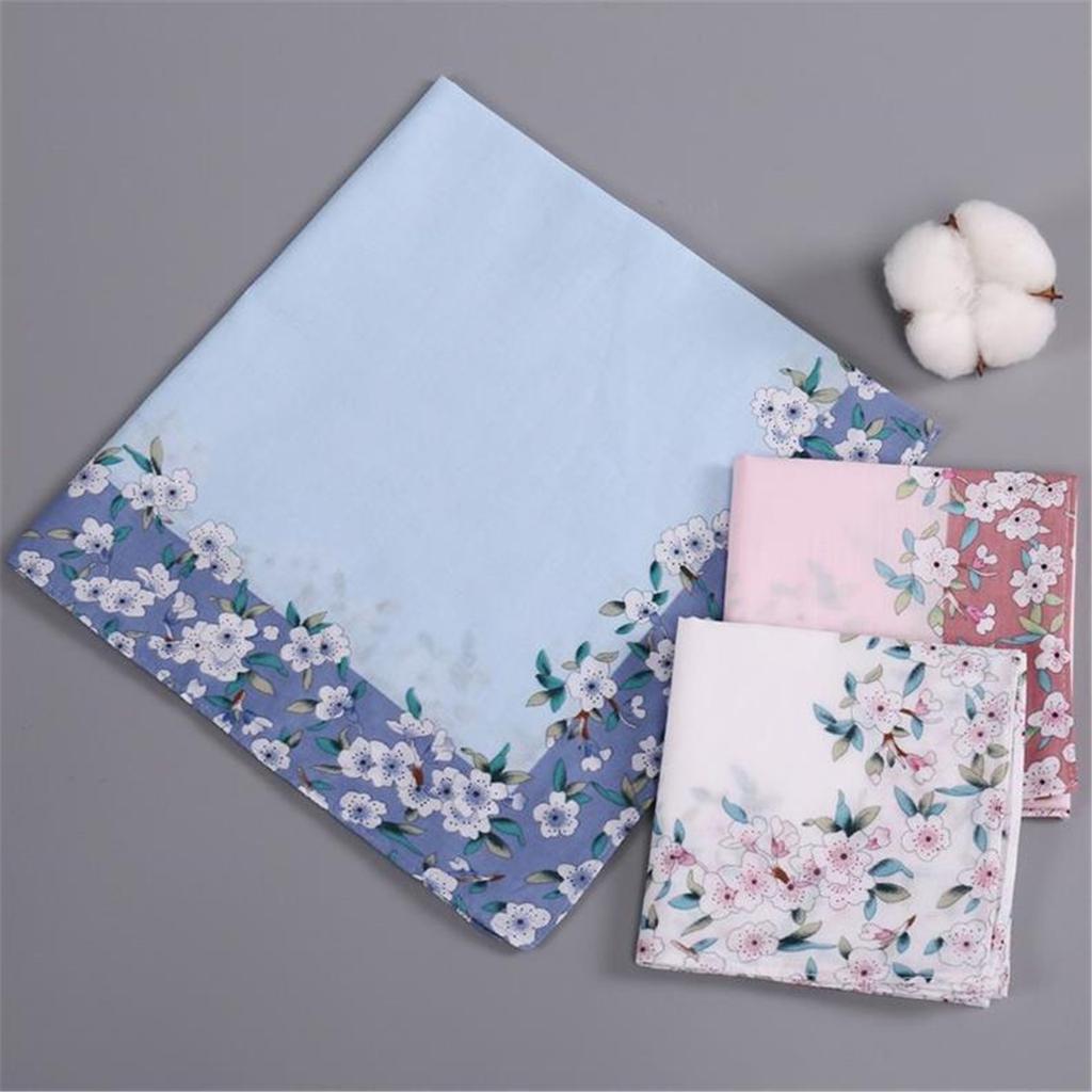 Baumwolle Damen Taschentuch Tasche Baumwollhandtuch Weich Modisch Mehrfarbig Für Hochzeitsfeier Geschäft