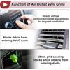 Rear Roof Air Outlet Vent Grille for Ford Expedition 2011-2020 Air Conditioning Fresh Air Grille No.9L1Z19893AG Beige 1 Pc