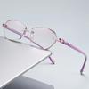 Women Diamond High Definition Reading Glasses Luxury Rimless Eyeglasses Presbyopia Men Far-sighted Hyperopia Eyewear +1.0+3.5