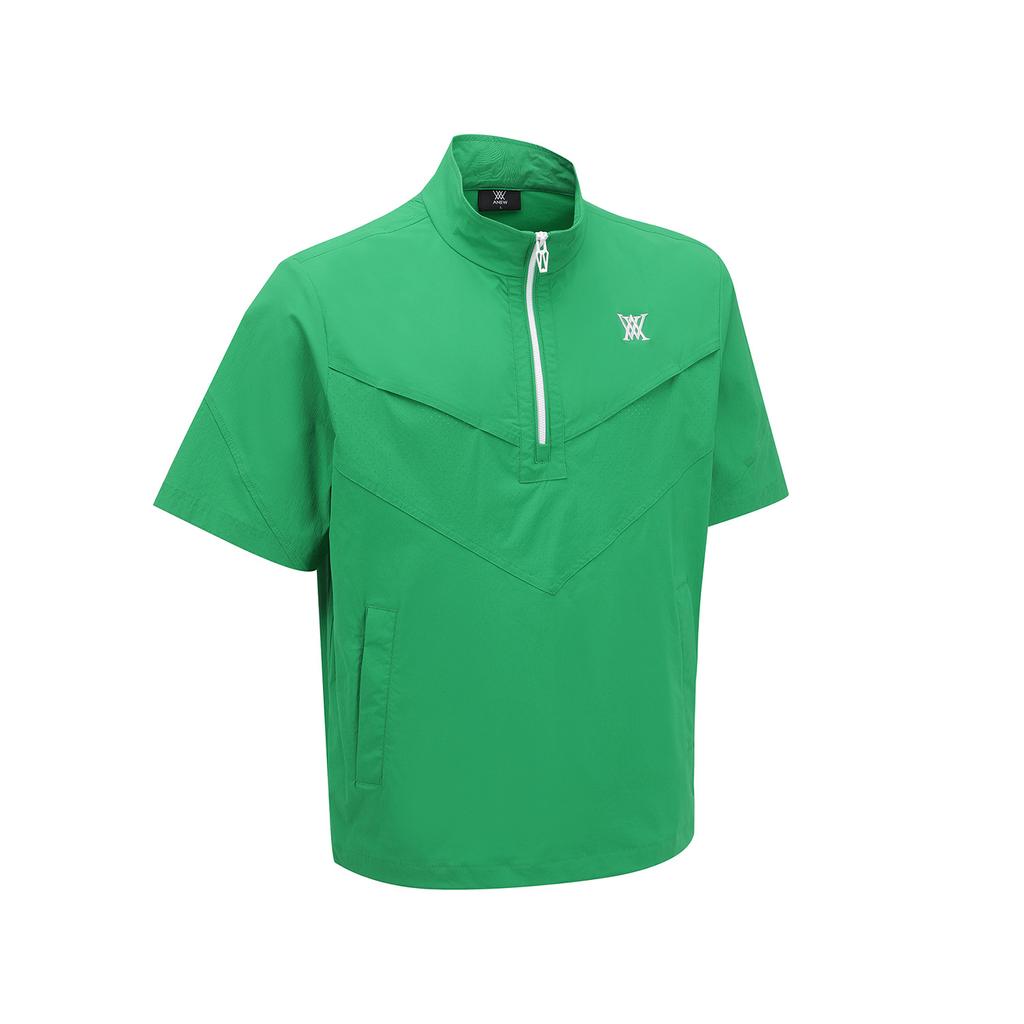 Anew Golf Men Sm Short Sleeve Anorak Jacket_Gn