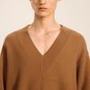 CROQUIS Men's 2024 Autumn Loose Fit V-Neck Sweater