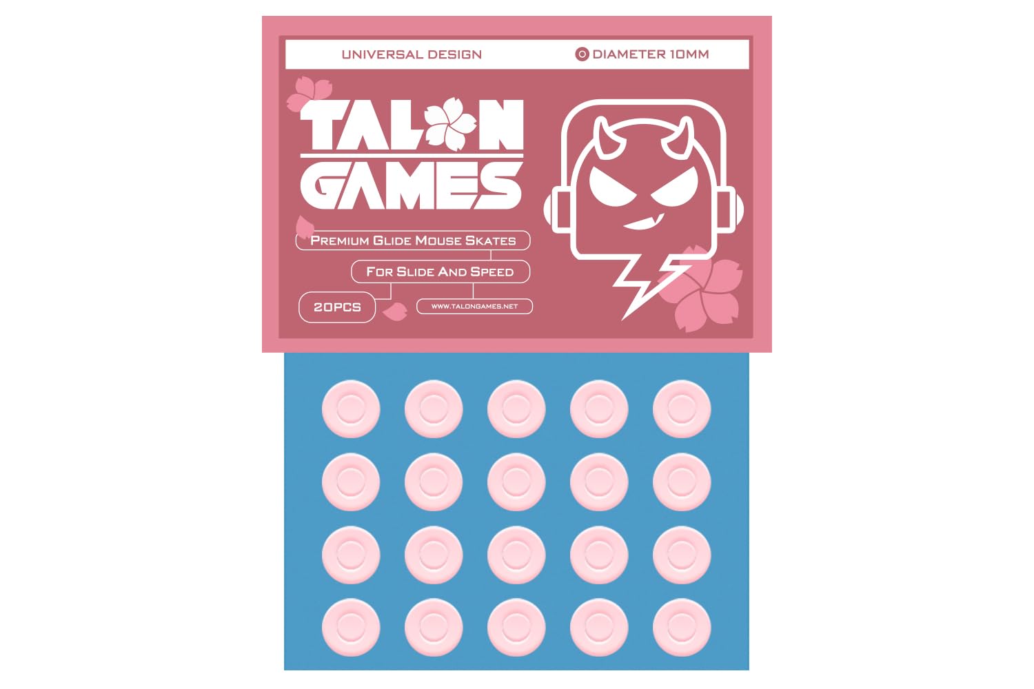 

Подошва для мыши TALONGAMES, универсальная, 10 мм, круглая, премиум-класса, скользящая, для мыши-скейта, прочная, с ультранизким трением, супергладкая, замена, Япония