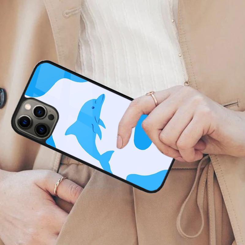 Dolphin Magnetic Phone Case For APPLE iPhone 17 Air 16 14 13 12 Pro Max 15 Plus Wireless Charge With MagSafe Cover
