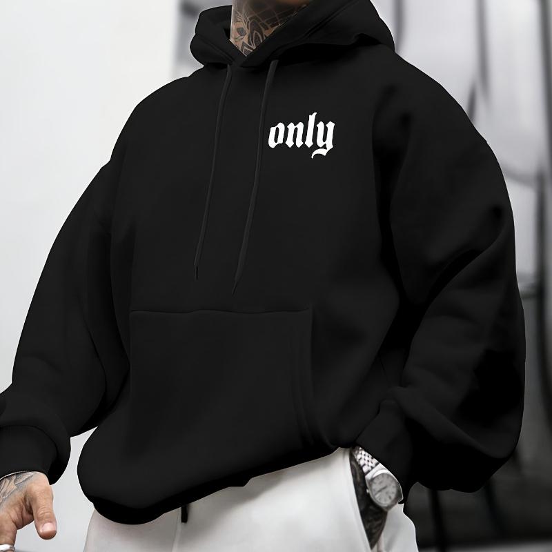 

Wind-Resistant, Men s Hooded Sweatshirt XXL чёрный