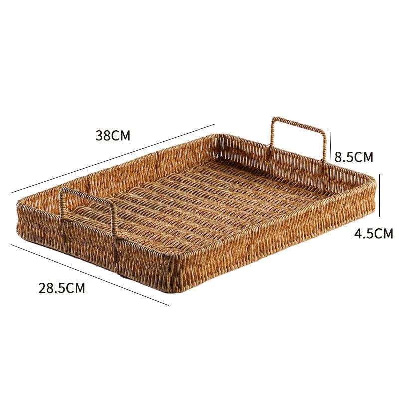 European Style Rattan Fruit Basket