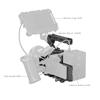 SMALLRIG Camera Cage Kit for Sony Includes Mounting Top FX3/FX30, V-mount Plate, Handle, Etc. (5823)