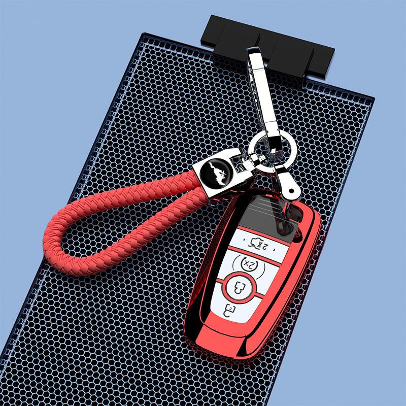 Premium Schlüsselgehäuse für 2021 Ford Mustang Mach-E Schlüssel