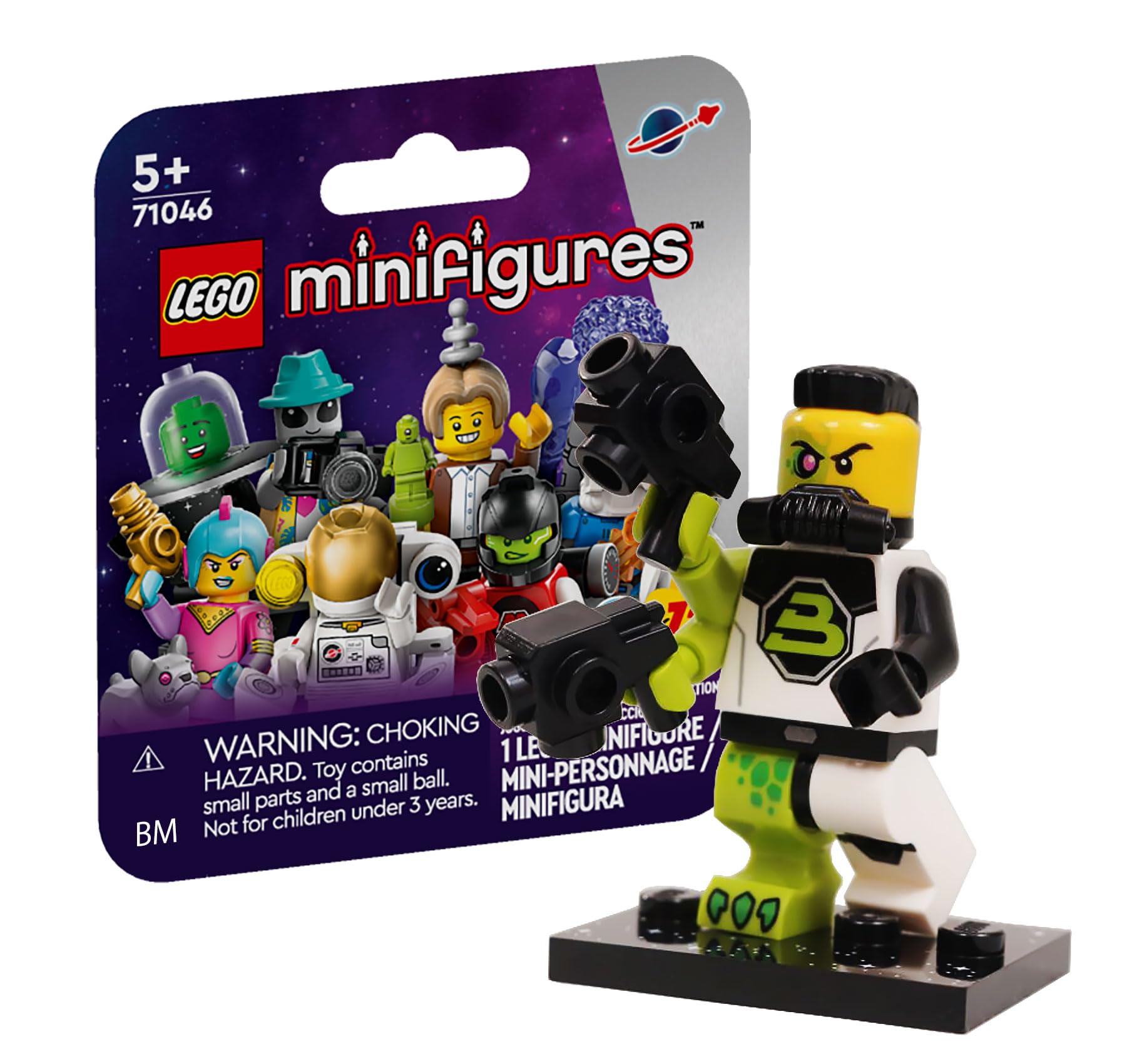 

LEGO Minifigure Series 26 Космический Блэктрон Мутант Блэктрон Мутант [71046-12]