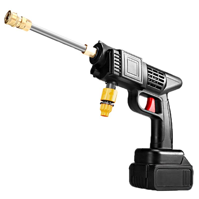Kabellose Hochdruck-Autowasch-Wasserpistole mit Lithiumbatterie für kraftvolle Reinigung