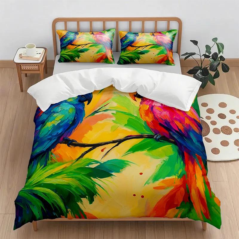 

Comforter Cartoon Animal Print Digital Printing Set With - No Bed Sheets Required Comforter Comforter (quilt)-EU Single(135*200cm)3pcs