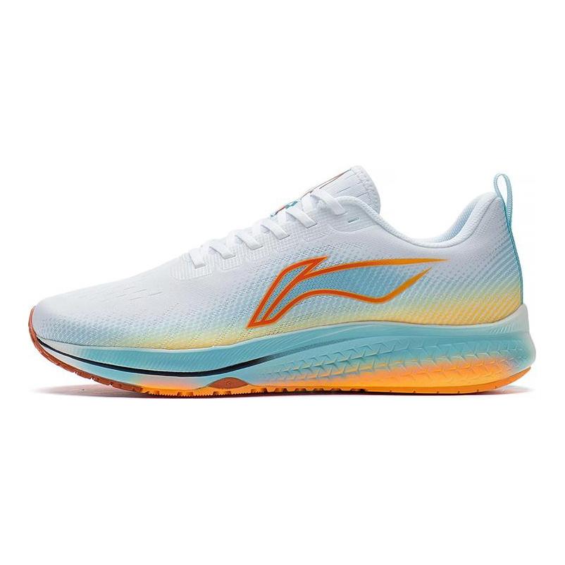 Li Ning Red Hare 5 Racing Fabric Cushioning Slip Resistant Abrasion Resistant Breathable Low top Running Shoes Men's ARMS009-7