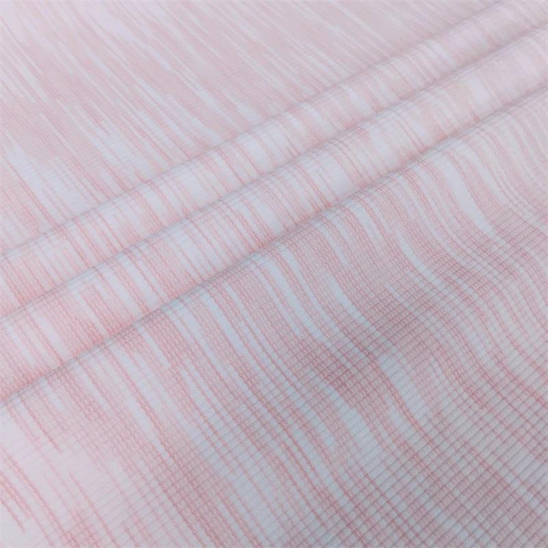 100x150cm High-elastic Striped Knitted Jacquard Fabric DIY Sewing Dress Pants Sweaters Cushion Tie-dyed Designer Fabric