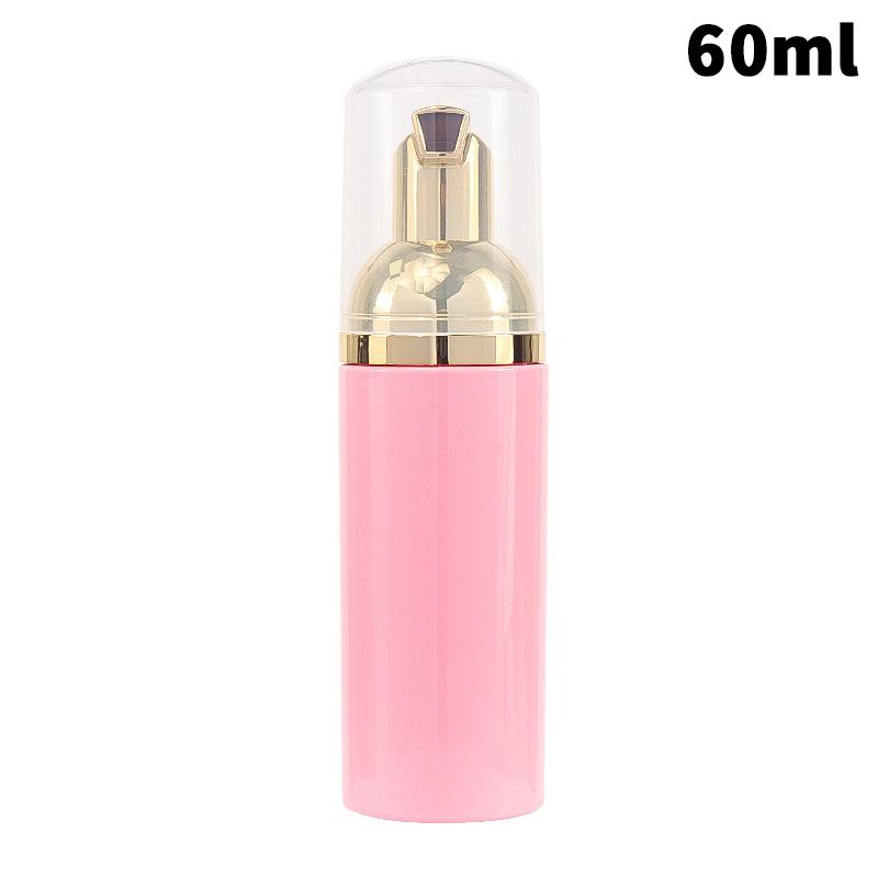 1 STÜCK 60ml Schaum Mode Hohe Qualität Pumpflasche Wimpernshampoo Flaschen Reise Schaumpumpe Flasche Leere Plastik Nachfüllbar Wiederverwendbar