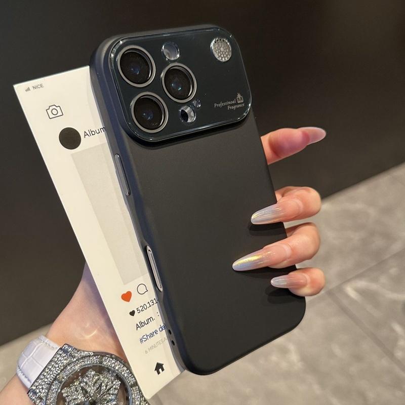 Liquid Silicone Soft Phone Case With Lens Fragrance Protection For iPhone 16 15 Plus 14 13 17 Pro Max 11 Plain Shockproof Cover
