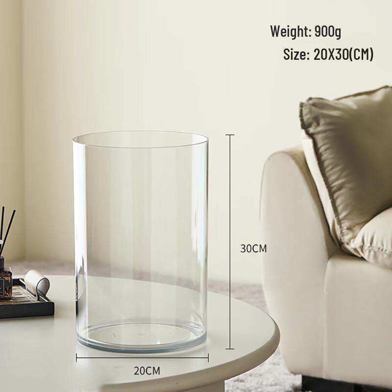 Transparent Acrylic Anti-fall Flower Vase
