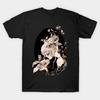 Asian Size Men Black Print T-shirt Alice Dreaming No-Cut Print Cotton Tshirt