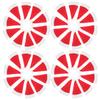 30Pcs Mini Santa Hats Rustic Festive Christmas Party Utensil Holders Lollipop Covers Wine Bottle Decoration Holiday Tableware