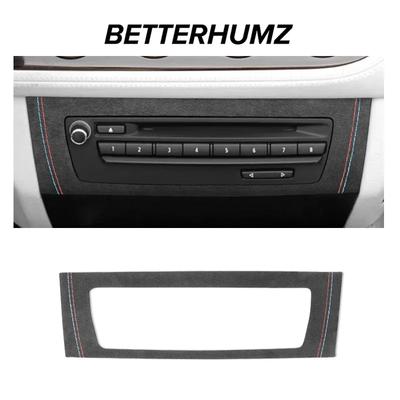 Für BMW Z4 E89 2009-2016 Hergestellt aus Alcantara Mittelkonsole Klimaanlage CD-Panel Verkleidung Performance Aufkleber Auto Innenzubehör