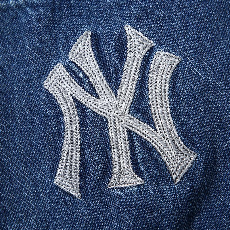 New MLB New York Yankees SS24 Jeans Men's Indigo 3LDPB0741-50INS