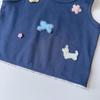 Korean Summer Colorful Vest & Layered Skirt Set for Baby Girls