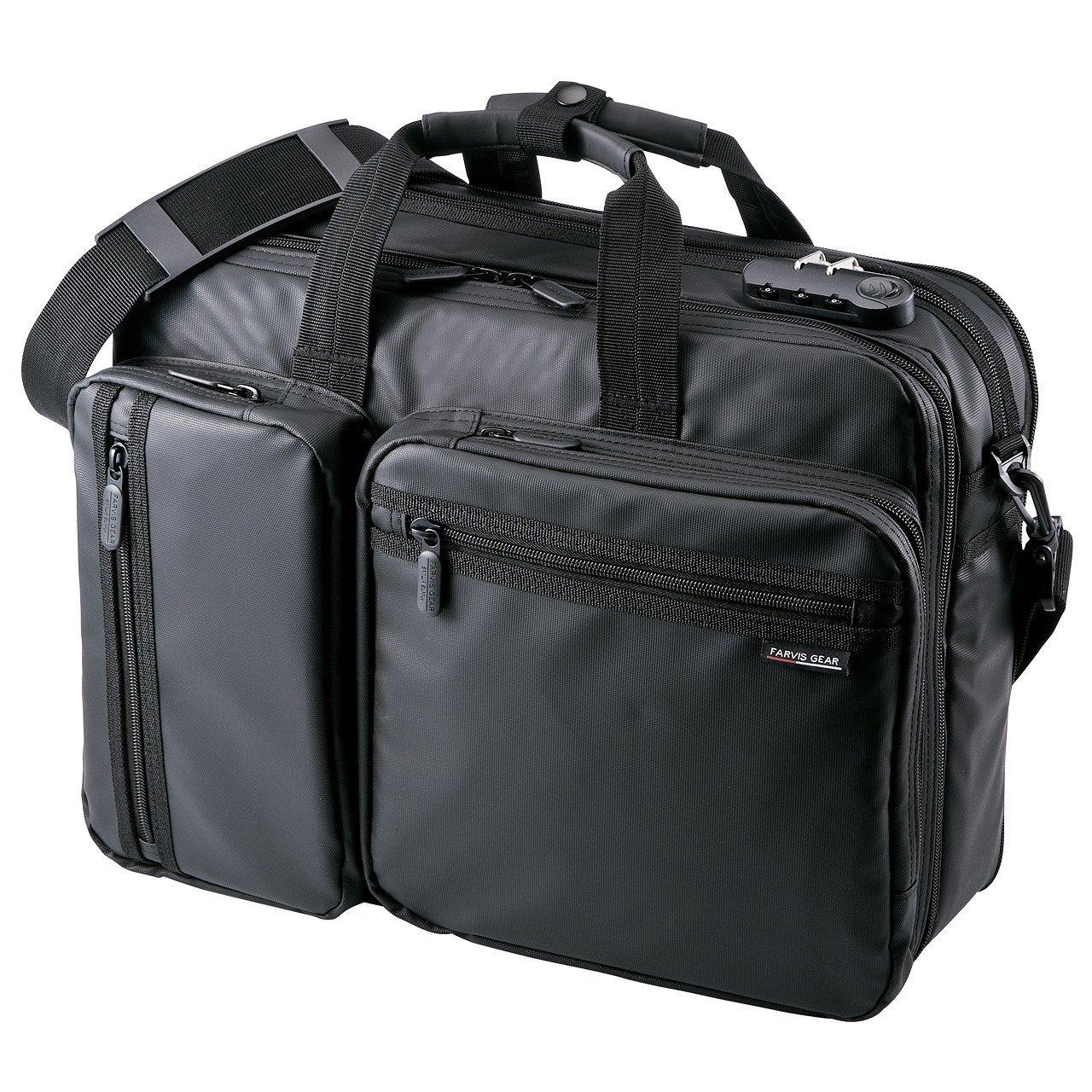 

Sanwa Direct 3-Way Business Bag, Water-Resistant, 20L, PC Bag, 200-BAG048WP