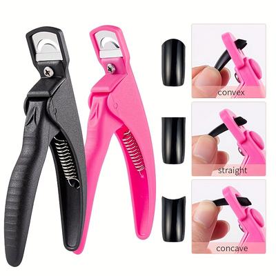 Manicure False Nail Tip Cutter/False Nail Trimmer/Acrylic Nail Clipper/Straight Edge French-Style Scissors